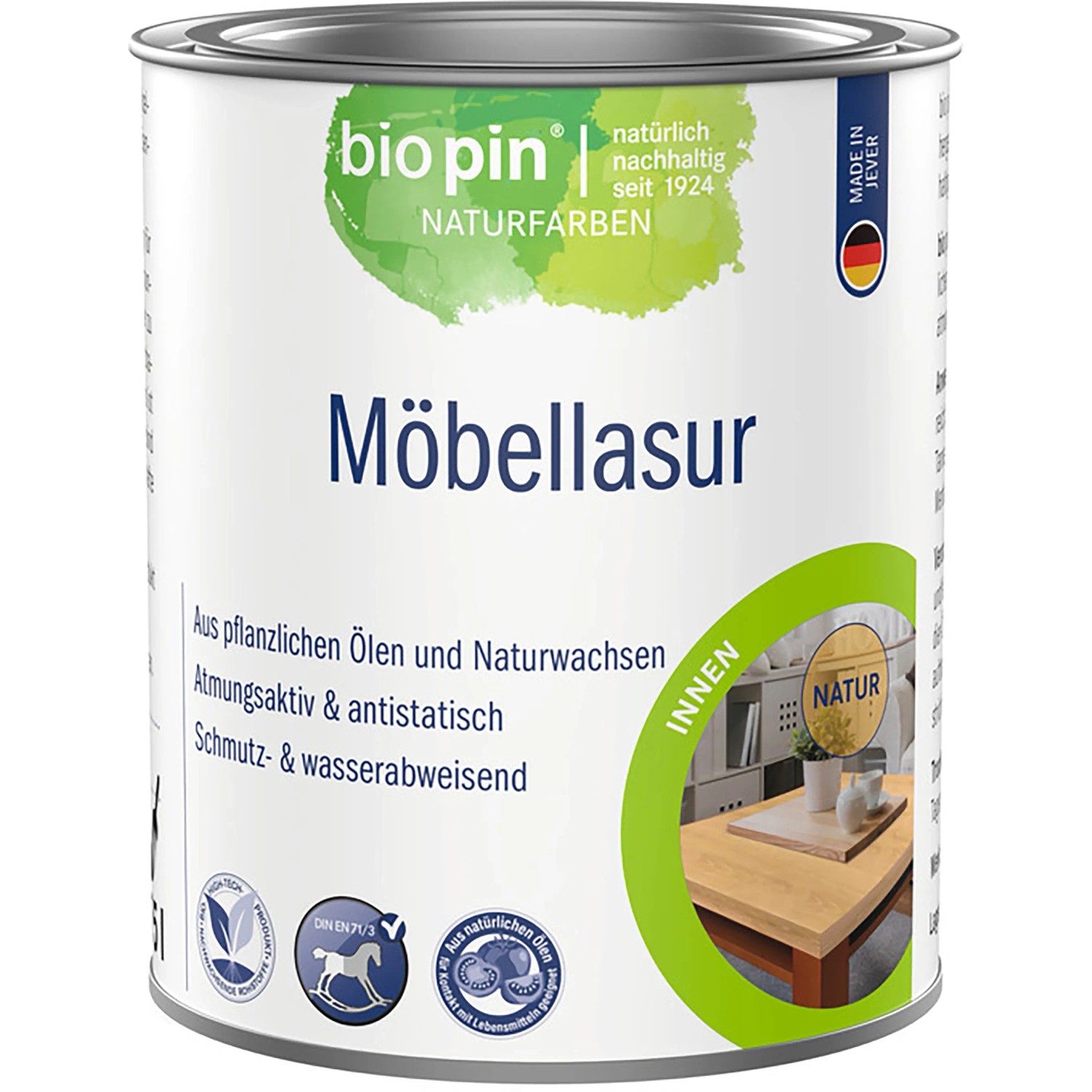 Biopin Möbellasur Natur 375 ml