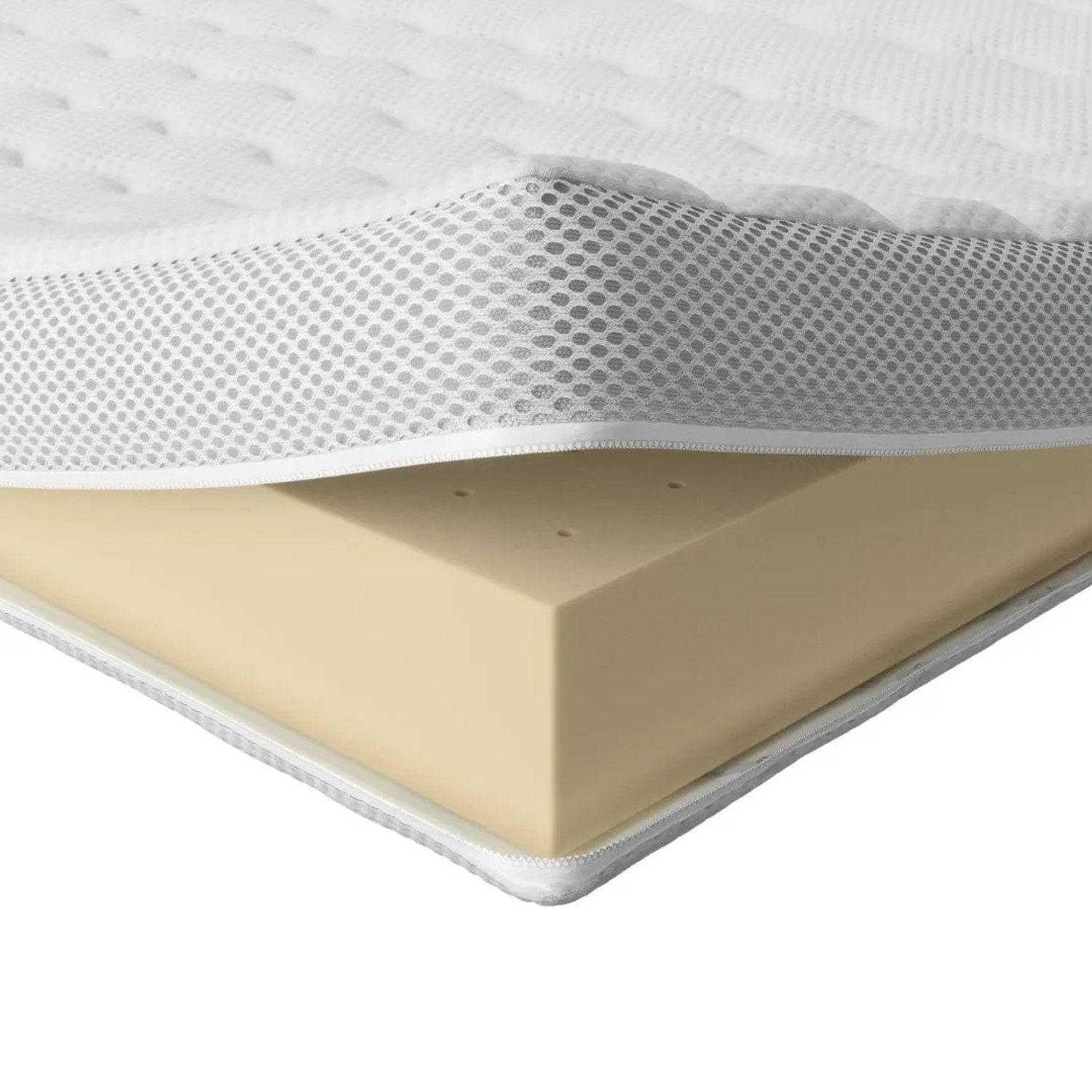 AM Qualitätsmatratzen Premium Latex Topper RG65 Made in Germany mit Naturlatex 180x220cm