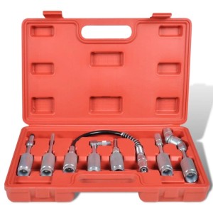 vidaXL Adapter Fettpressen 7 Tlg Set Panzerschlauch 210169