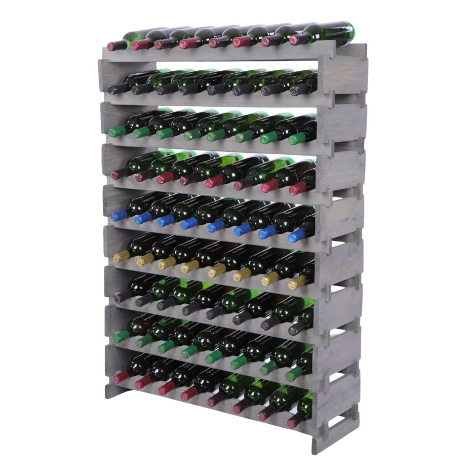PROREGAL Weinregal VINOTECA FLEX PRO HxBxT 121x84x28cm 72 Flaschen Auf 9 Eb günstig online kaufen