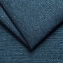 Strukturierter blauer Polyesterstoff für den Vente-unique Schlafsessel Vizir. Detail des strapazierfähigen Bezugs.
