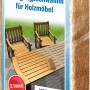 Mellerud Reinigungsschwamm für Holzmöbel, 2er-Pack. Spezialreiniger für Gartenmöbel.