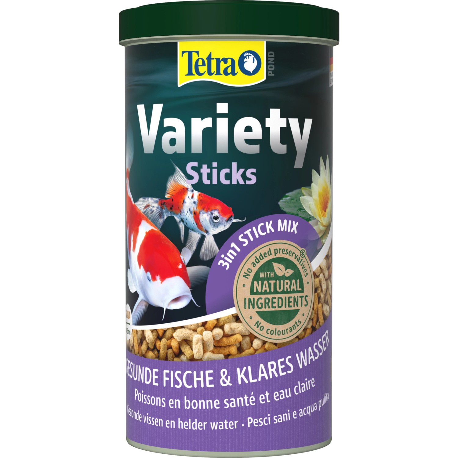 Tetra Pond Fischfutter Variety Sticks 1 l