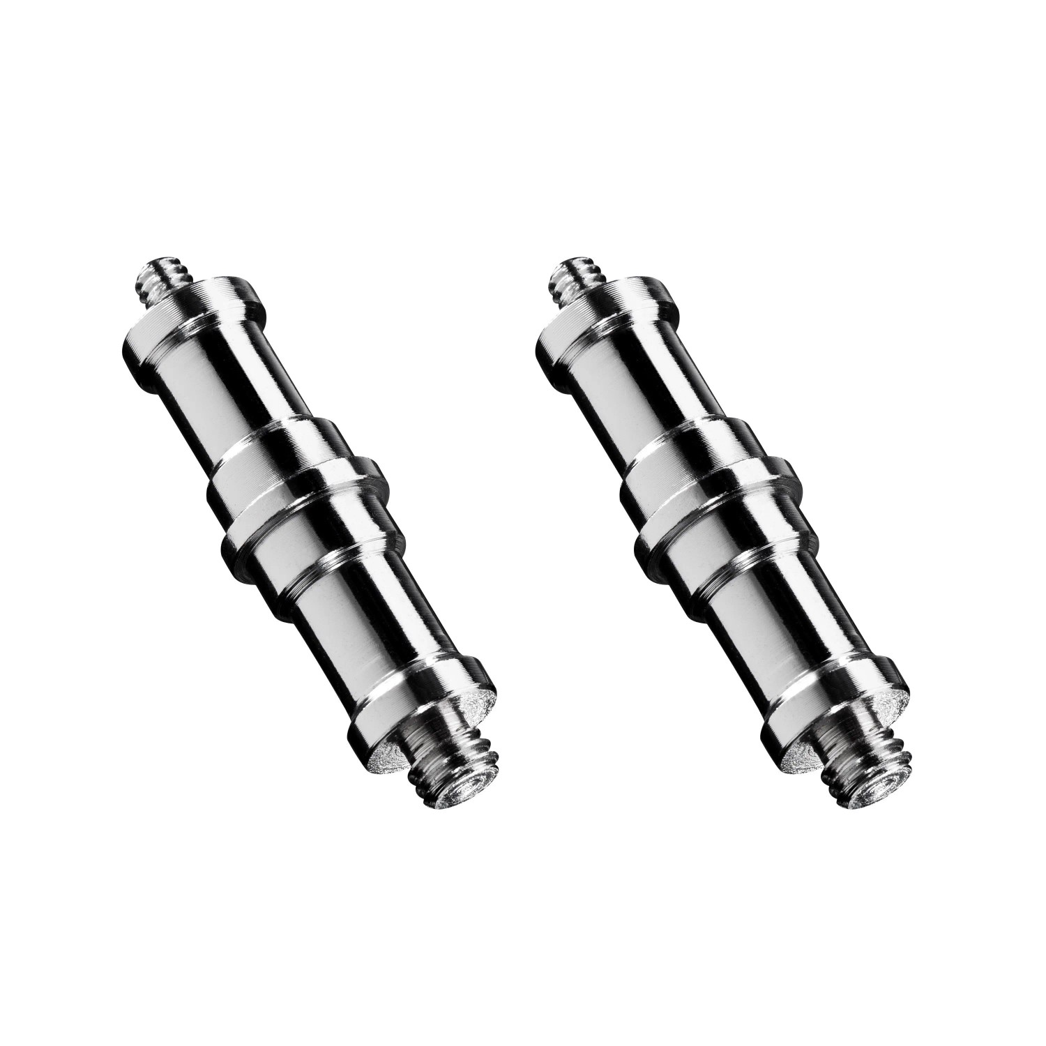 Walimex Set 2X Spigot Gewinde Adapter 3/8 Zoll 1/4 Zoll Fotografie Kamera Zubehör Stativ