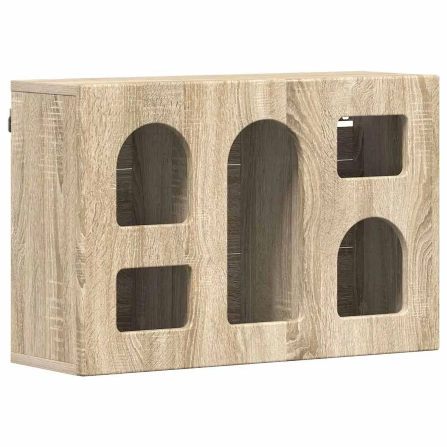 vidaXL Hängeschrank Sonoma-Eiche 60 x 20 x 40 cm Holzwerkstoff 891376
