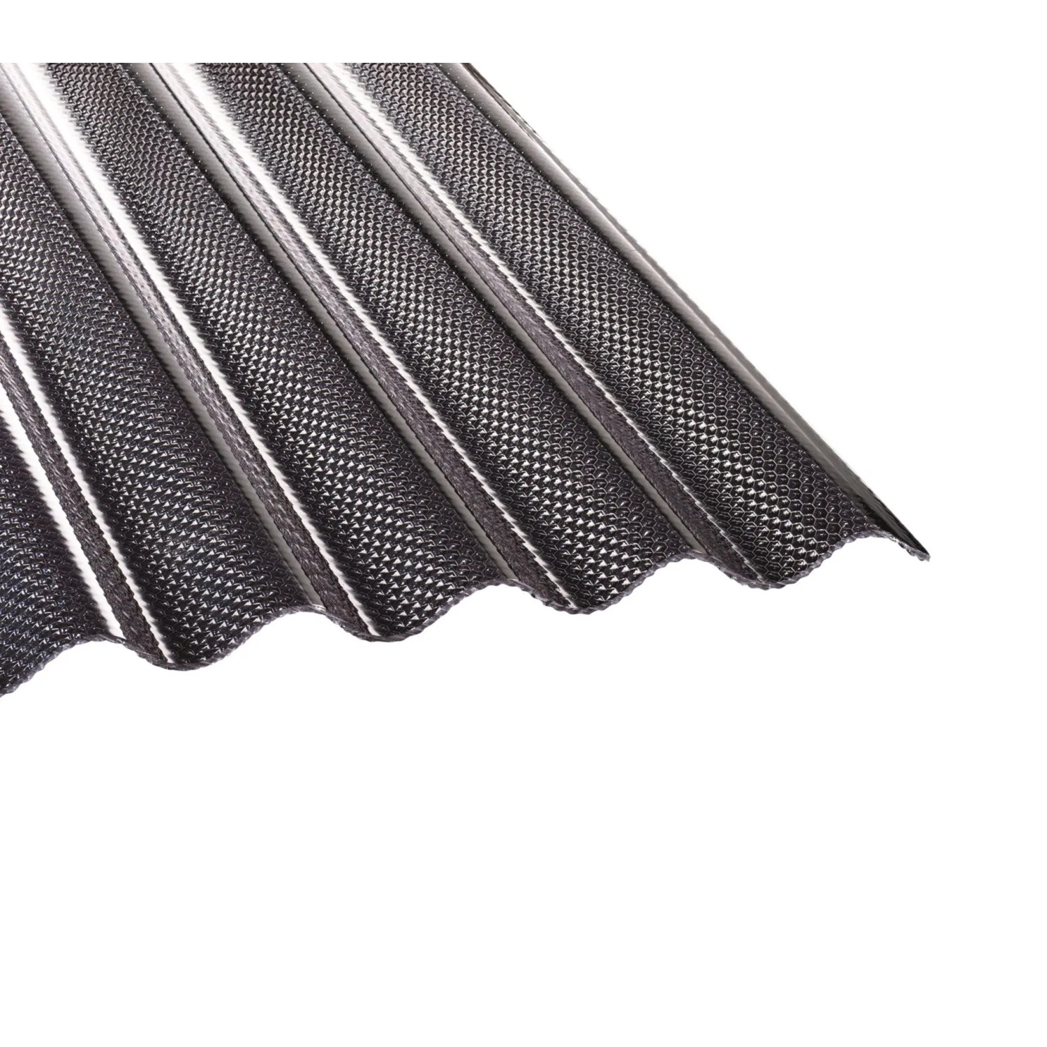 T&J PC-Lichtwellplatte S76/18 Tejemacro Lichtgrau 2.000 mm x 1.045 mm x 2,8 mm