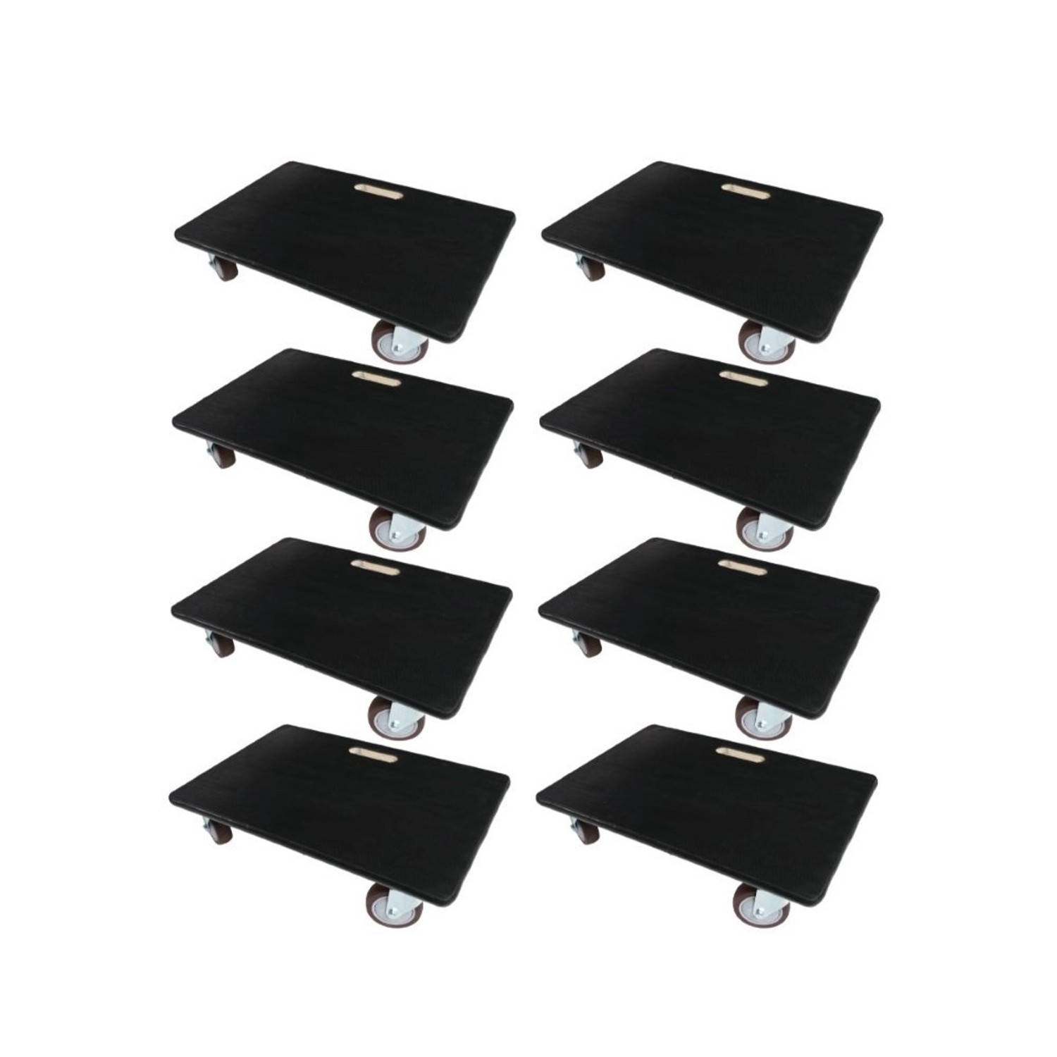 PROREGAL MegaDeal 8x Transportroller 4 Rollen HxBxT 15x40x60 cm Traglast 50 günstig online kaufen
