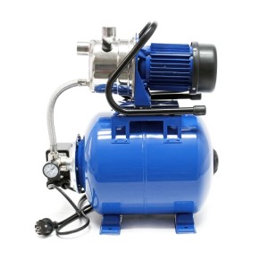 Wiltec Hauswasserwerk 3400L/H 1200W 19L Membrankessel Druckschalter Gartenpumpe