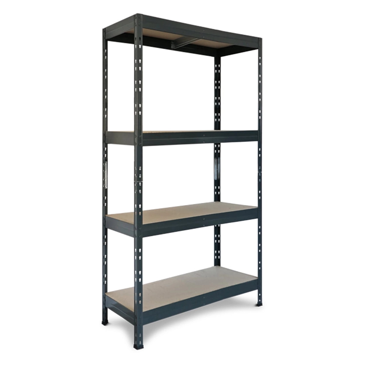Ar Shelving Schwerlastregal, 180x90x45 cm, 4 Böden, Anthrazit, Steckregal