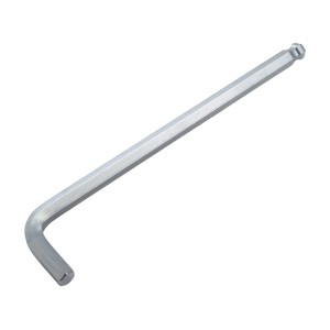 LUX Sechskantschlüssel Comfort, 12 mm, Chrom-Vanadium-Stahl, für schwer zugängliche Stellen.