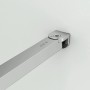 Ausziehbare Stabilisierungsstange (73-120cm) für Duschkabinen aus Chrom, zur Stabilisierung von Glaswänden.