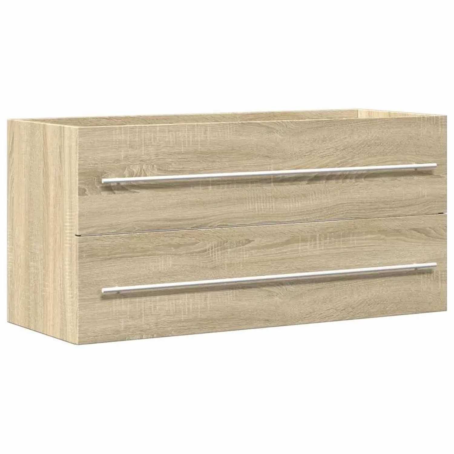 vidaXL Waschbeckenunterschrank Sonoma-Eiche 100x38,5x48 cm 856232 günstig online kaufen