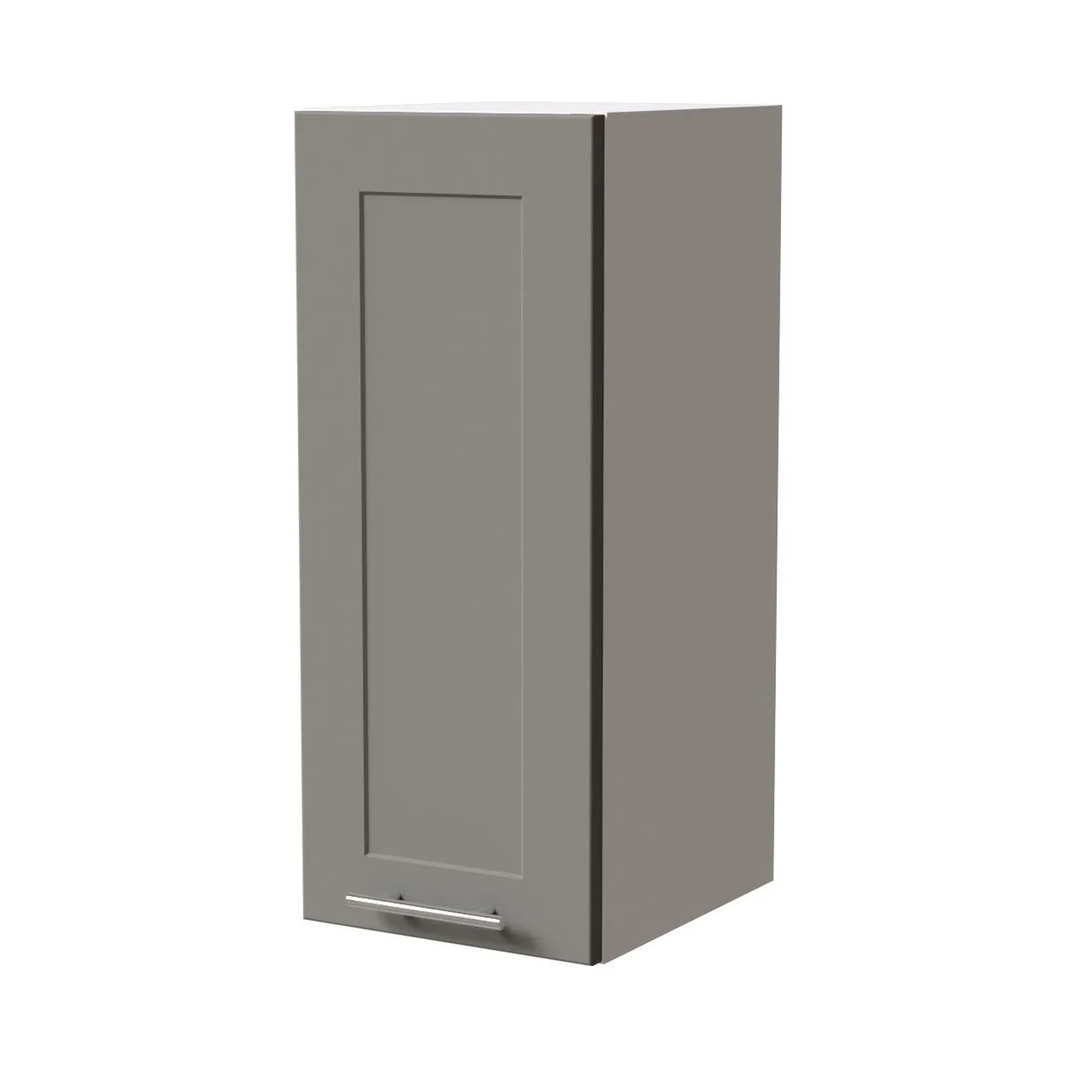Feldmann-Wohnen Hängeschrank Oslo W2/30 Weiß / Dust Grey Matt 30 / 32,5 / 72cm