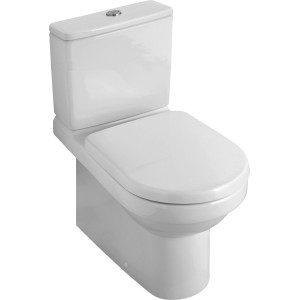Villeroy & Boch Architectura WC-Sitz, Alpinweiß, mit Kippscharnieren.