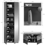 Inn.Furn Garderoben-Set Eiche Grau 3-teilig 175 cm mit Soft-Close Tomaso_10