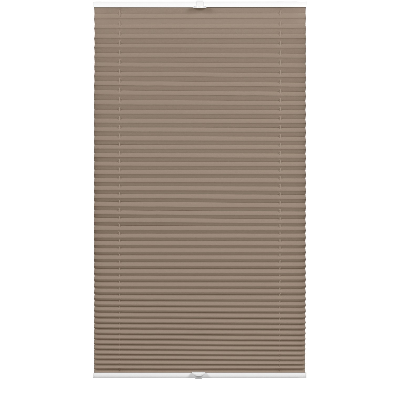 Gardinia Plissee Concept Tageslicht 40 cm x 130 cm Taupe günstig online kaufen