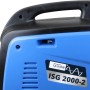 Detailansicht Güde Inverter Stromerzeuger ISG 2000-2, blau/schwarz.
