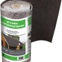 Rolle Bitumen-Gartenhausbahn, selbstklebend, schwarz, 2,5 m² zur Dachabdichtung.