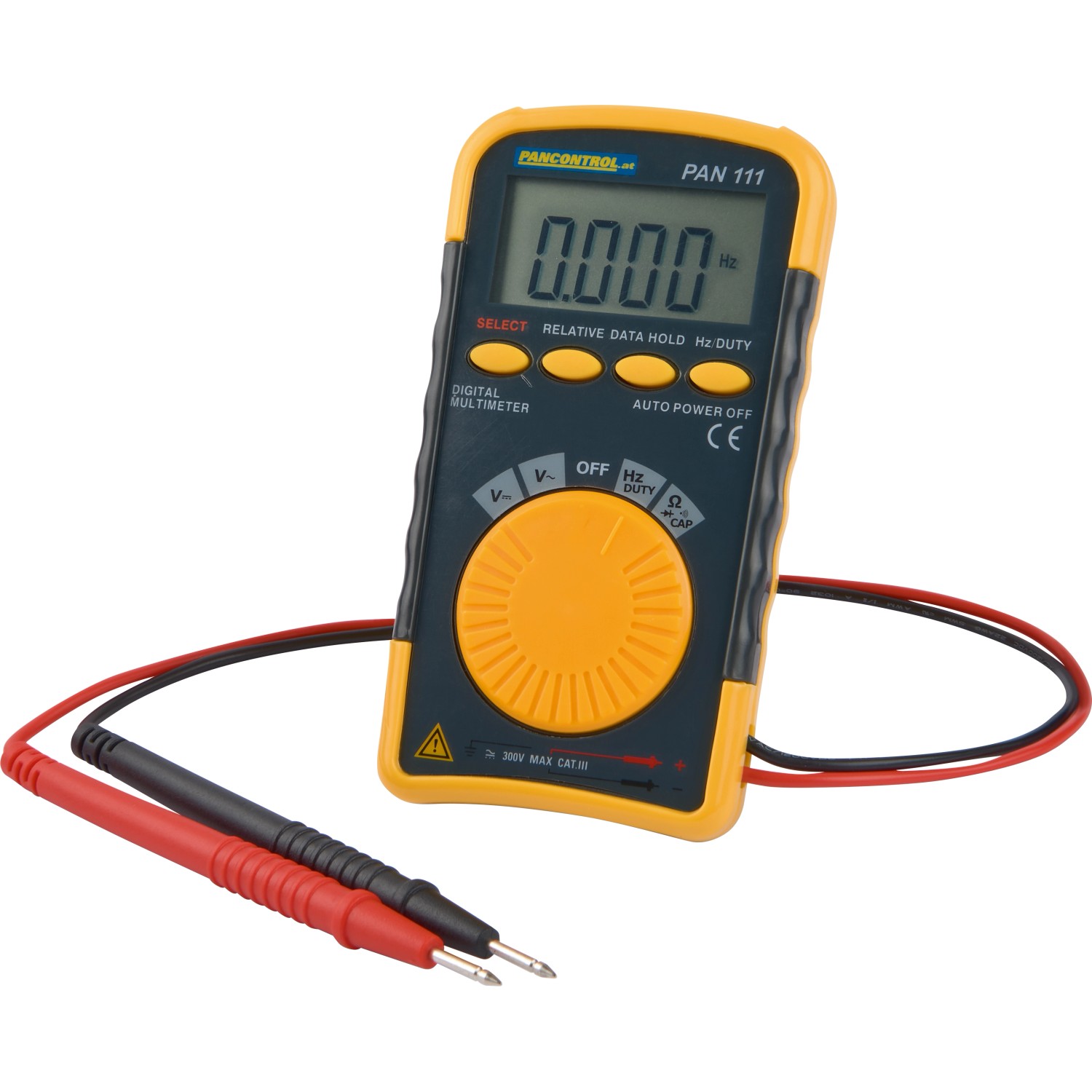 Taschen-Multimeter CAT III 300V mit automatischer Funktionswahl