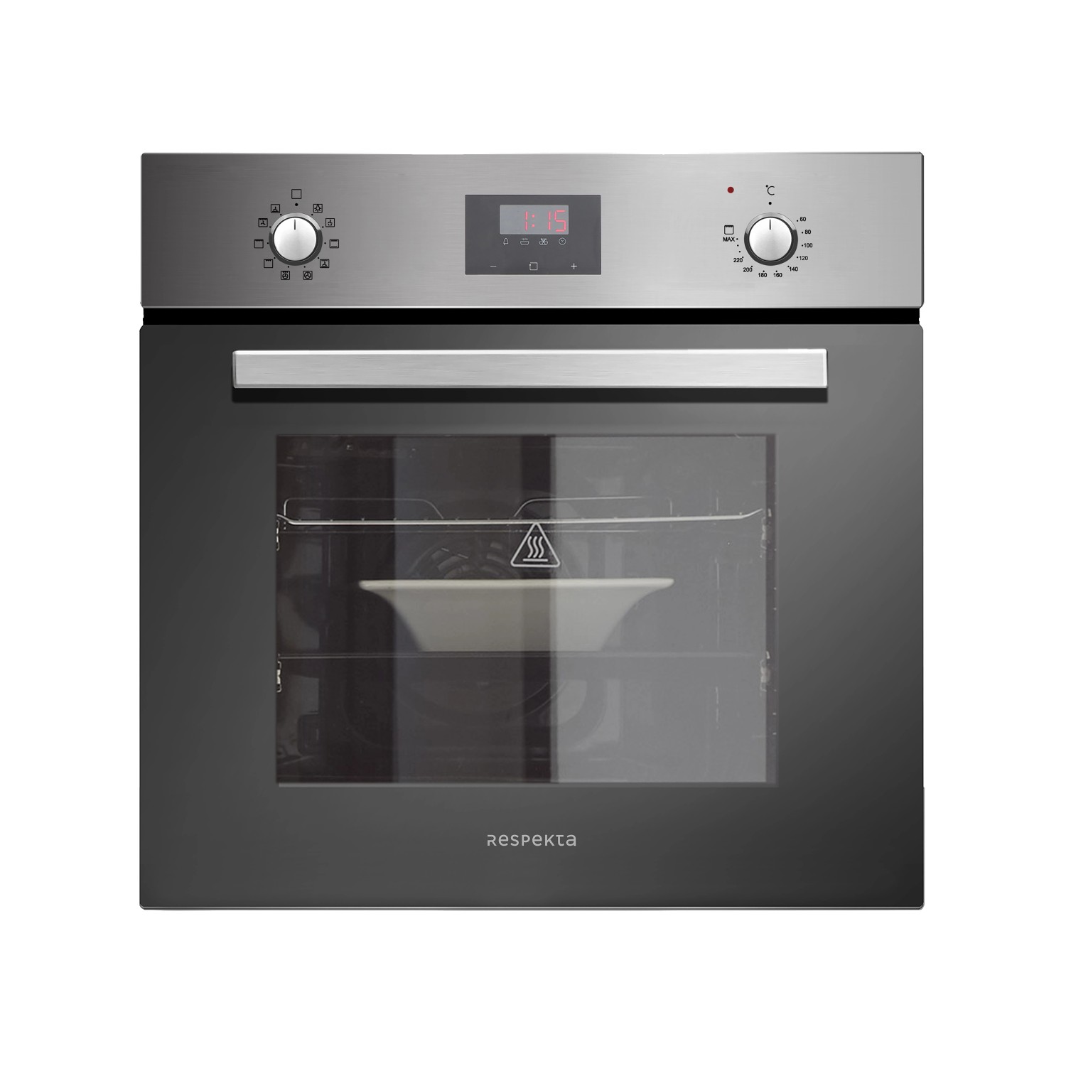 Respekta Einbaubackofen, Edelstahl, Teil der Premium Küchenzeile BERP290HWWC