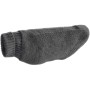 Anthrazitfarbener Hunter Hundepullover Genf, 55 cm, Strickmuster.