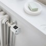 Bosch Smart Home Heizkörperthermostat II am Heizkörper, Teil des Erweiterungssets Heizen.