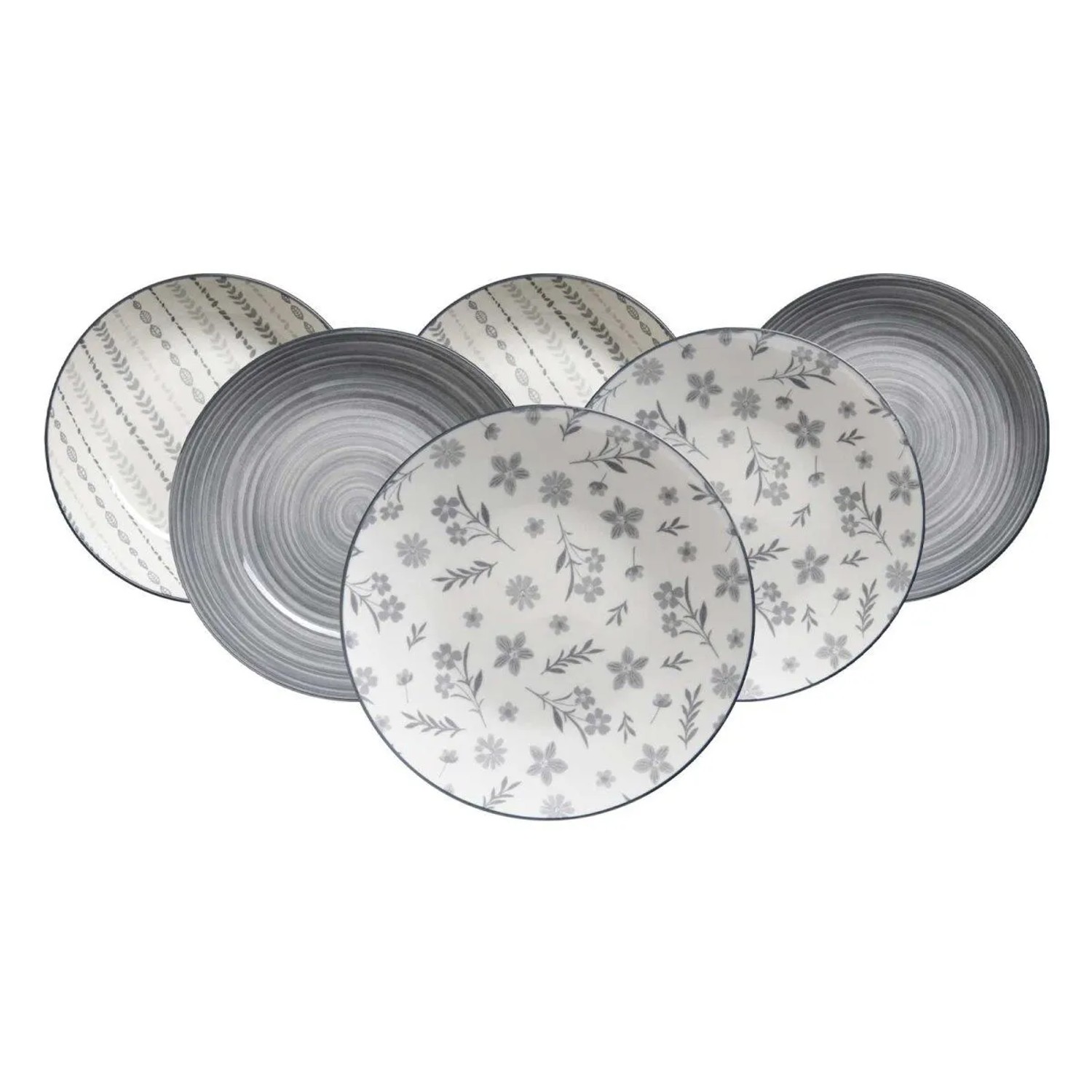 Ritzenhoff & Breker Sendai Suppenteller 20 cm 6er Set Gemischt