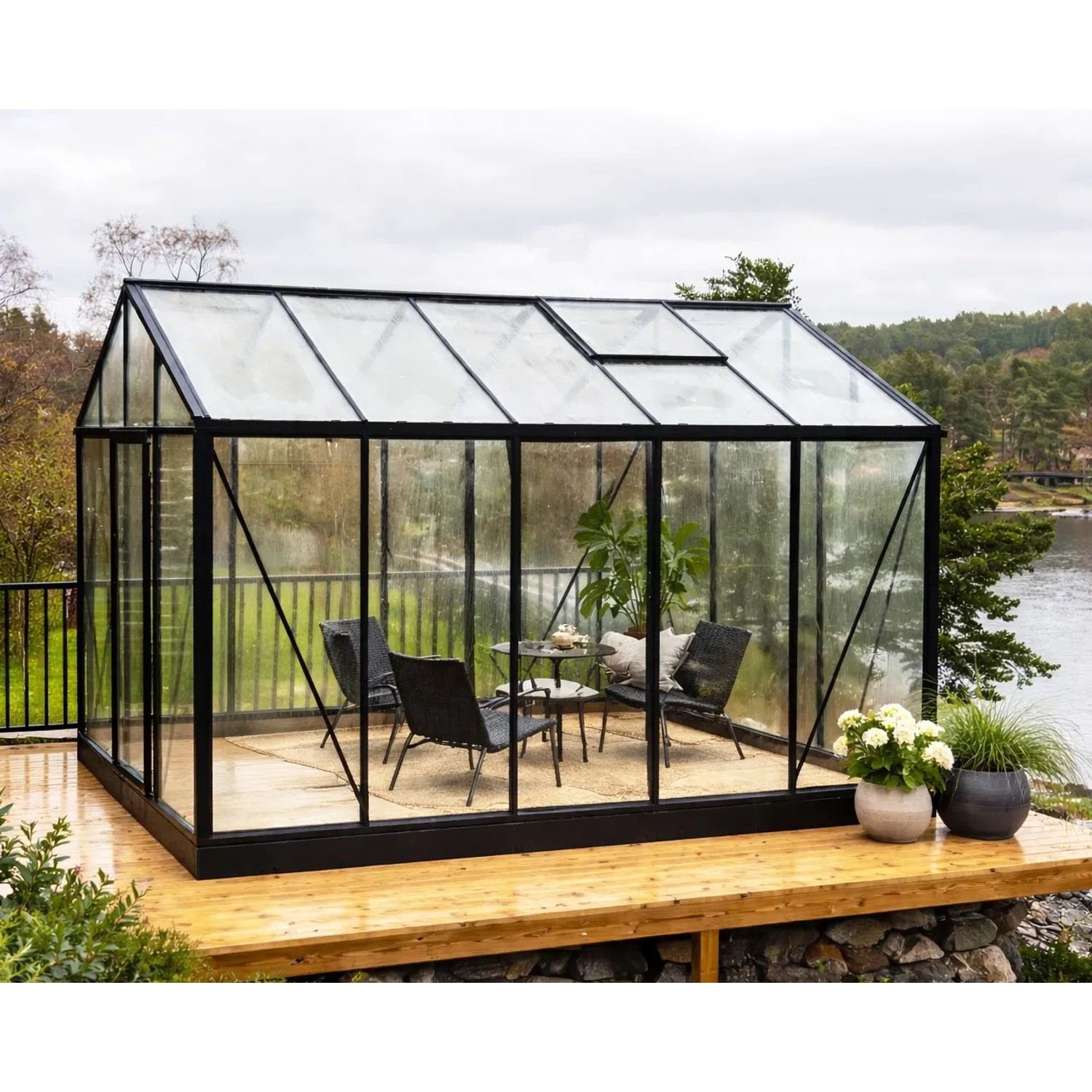 Bloomcabin Premium-Qualität Gewächshaus GHC4