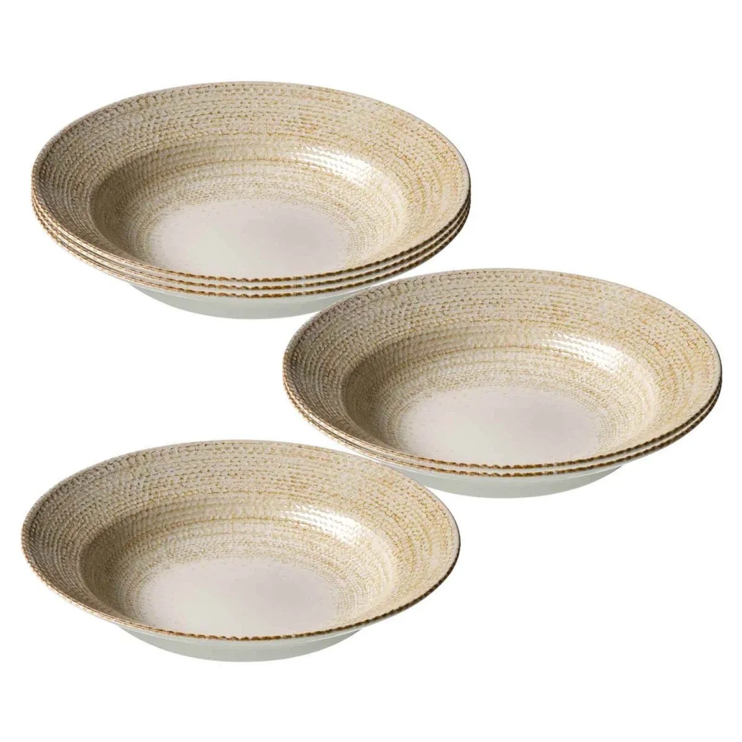 Ritzenhoff & Breker Rimini Pastateller 29 cm Sand 6er Set