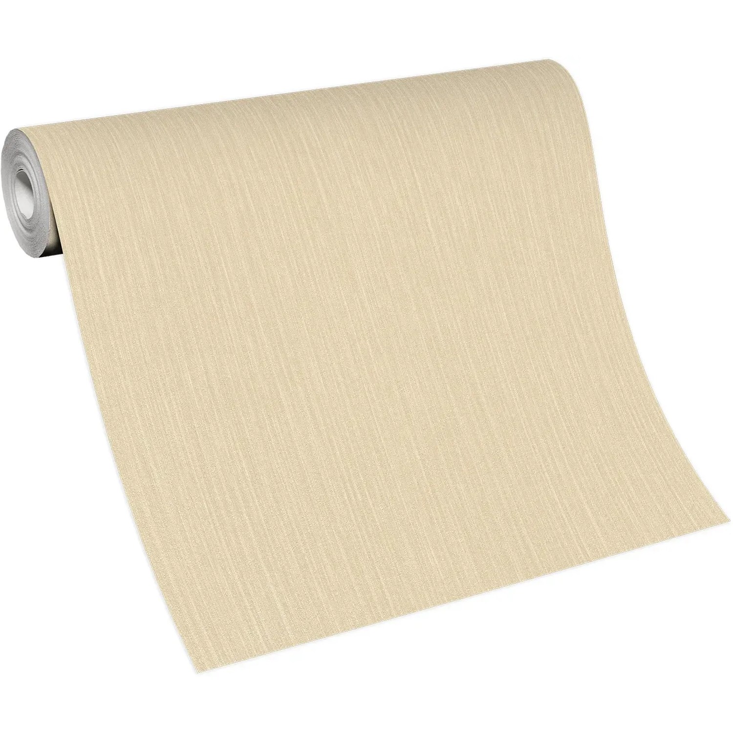 Rolle Erismann Vliestapete ELLE Decoration 2 Uni gold mit feiner Struktur.