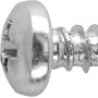 Linsenkopf Universalschraube, Ø 3,5 x 16 mm, verzinkt, mit Kreuzschlitz (PH), 12 Stück