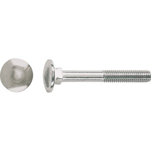 Schlossschraube M8 x 60 mm Edelstahl A2 5 Stück