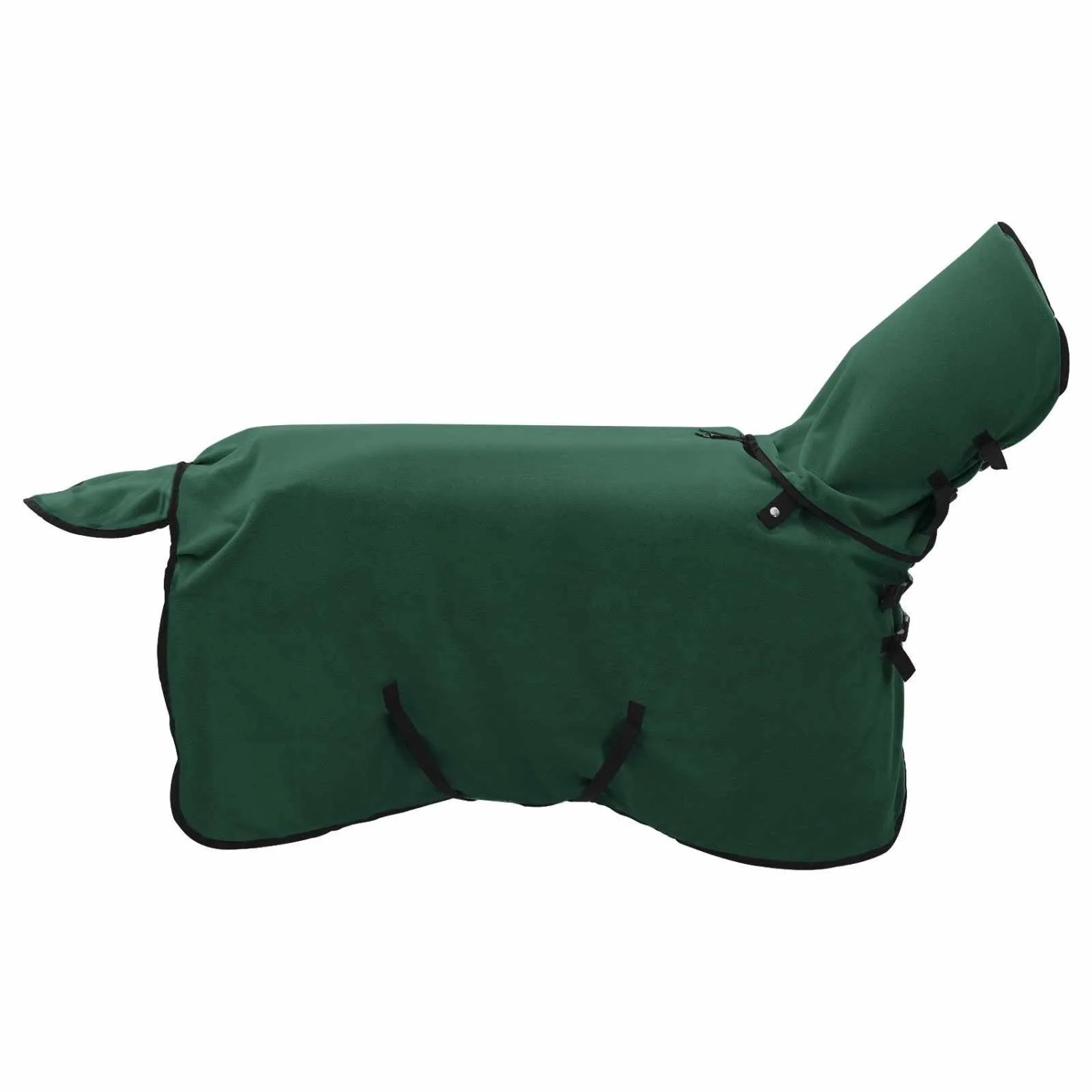 vidaXL Pferdedecke Dunkelgrün Polyester 42013278