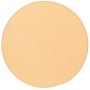 Runder, honigfarbener Snapstyle Sisal Teppich Natur, 160x160 cm. Kurzflorteppich.