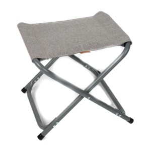 Grauer Eclipse Camping Klapphocker/Tisch Titan. Kompakter, vielseitiger Hocker für Camping & Outdoor.