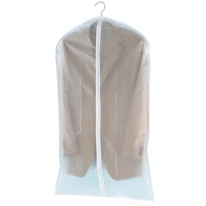 Wenko Kleidersack Transparent 60x100cm zum staubfreien Aufbewahren von Kleidung.