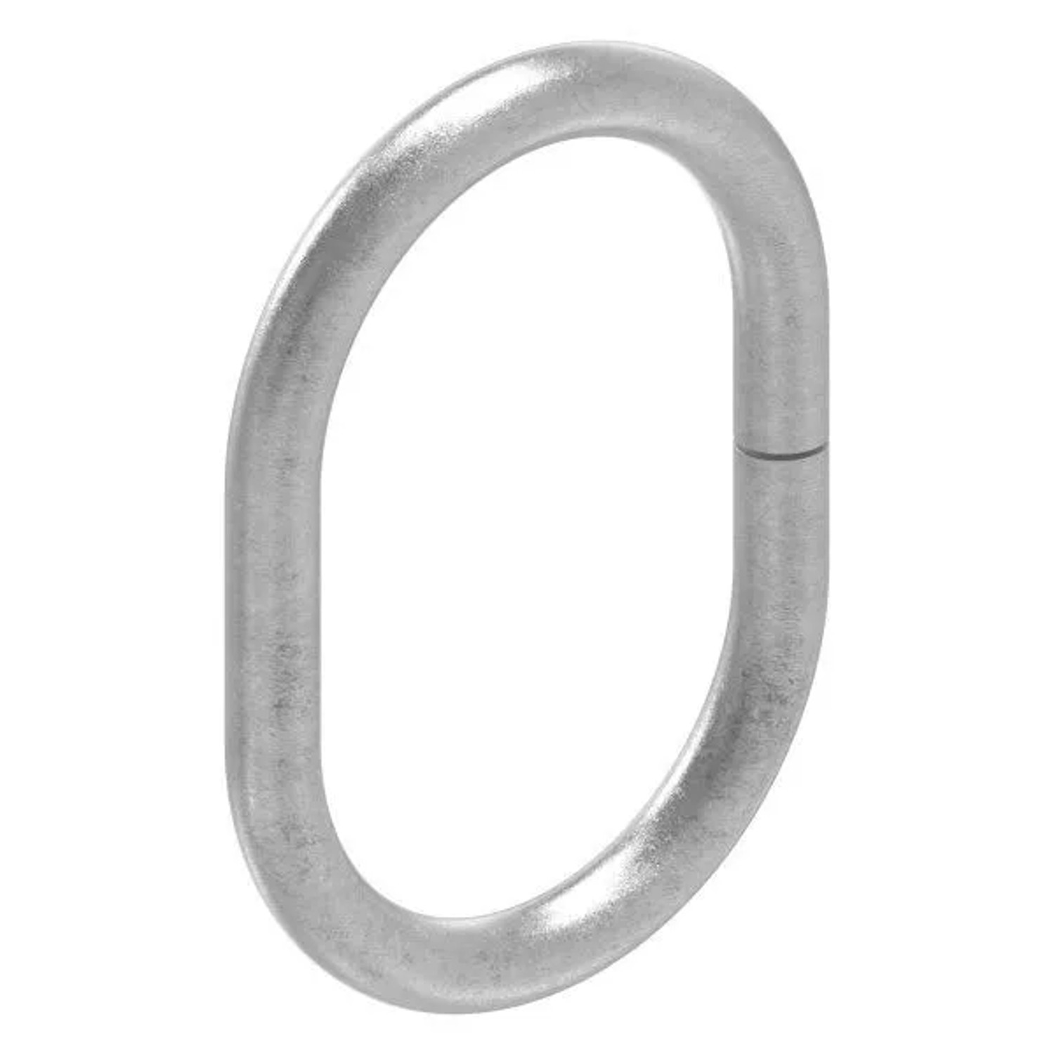 FeNau Ring Oval Material 14 mm Außen Ø 150x110 mm Stahl S235JR Roh