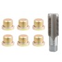 CCLIFE 13tlg Ölablassschraube Reparatur Satz M22x1,5mm Gewinde Reparatursatz für Ölablassschraube_3