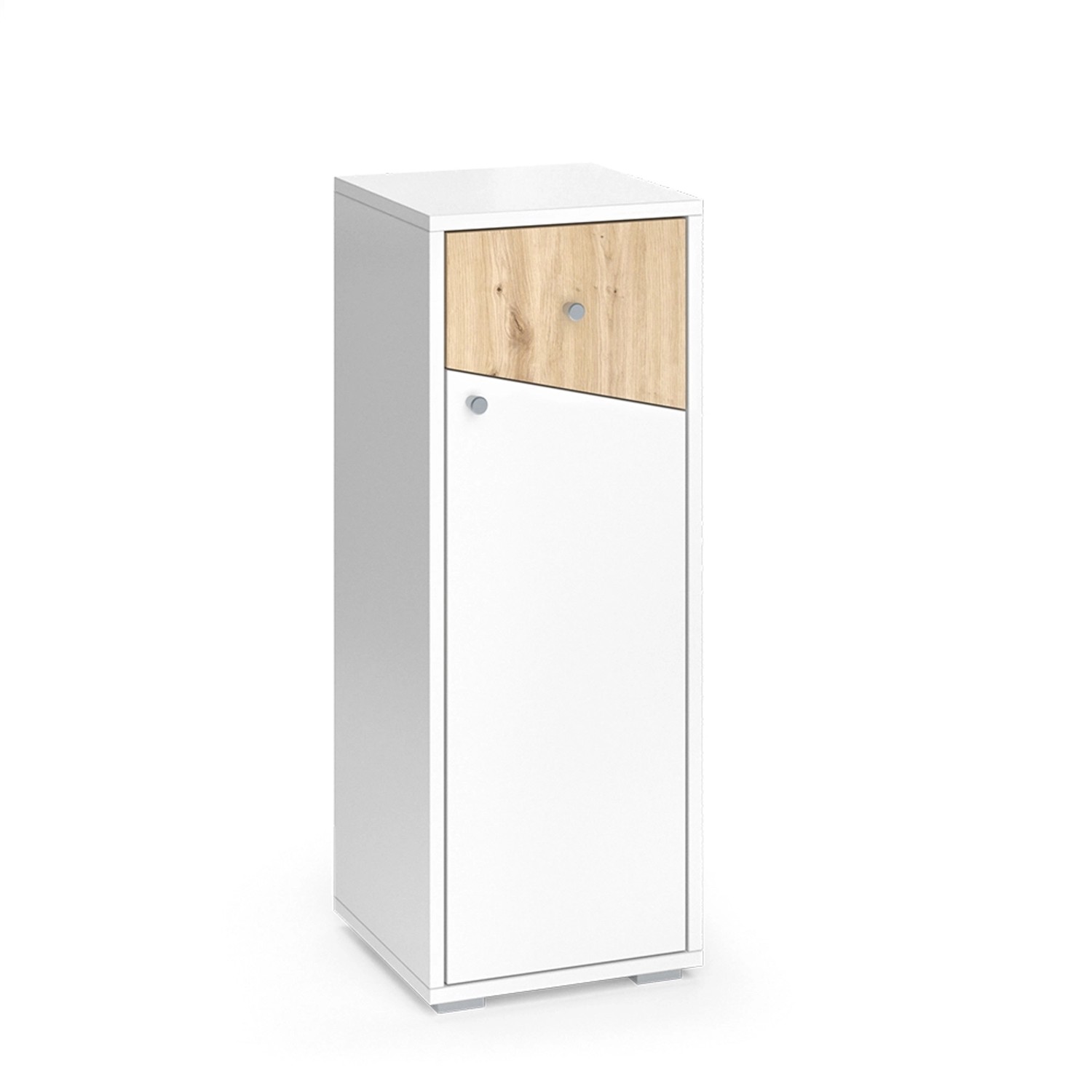 Vicco Midischrank Irida Weiß/Artisan 30 x 81 cm