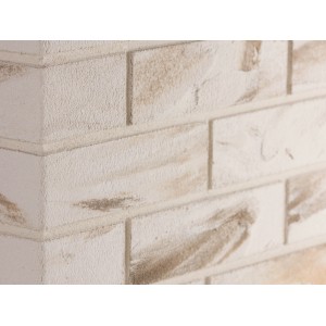 Elabrick Eckverblender Sevilla, frostsicher, beige-braune Optik, für Innen & Außen.