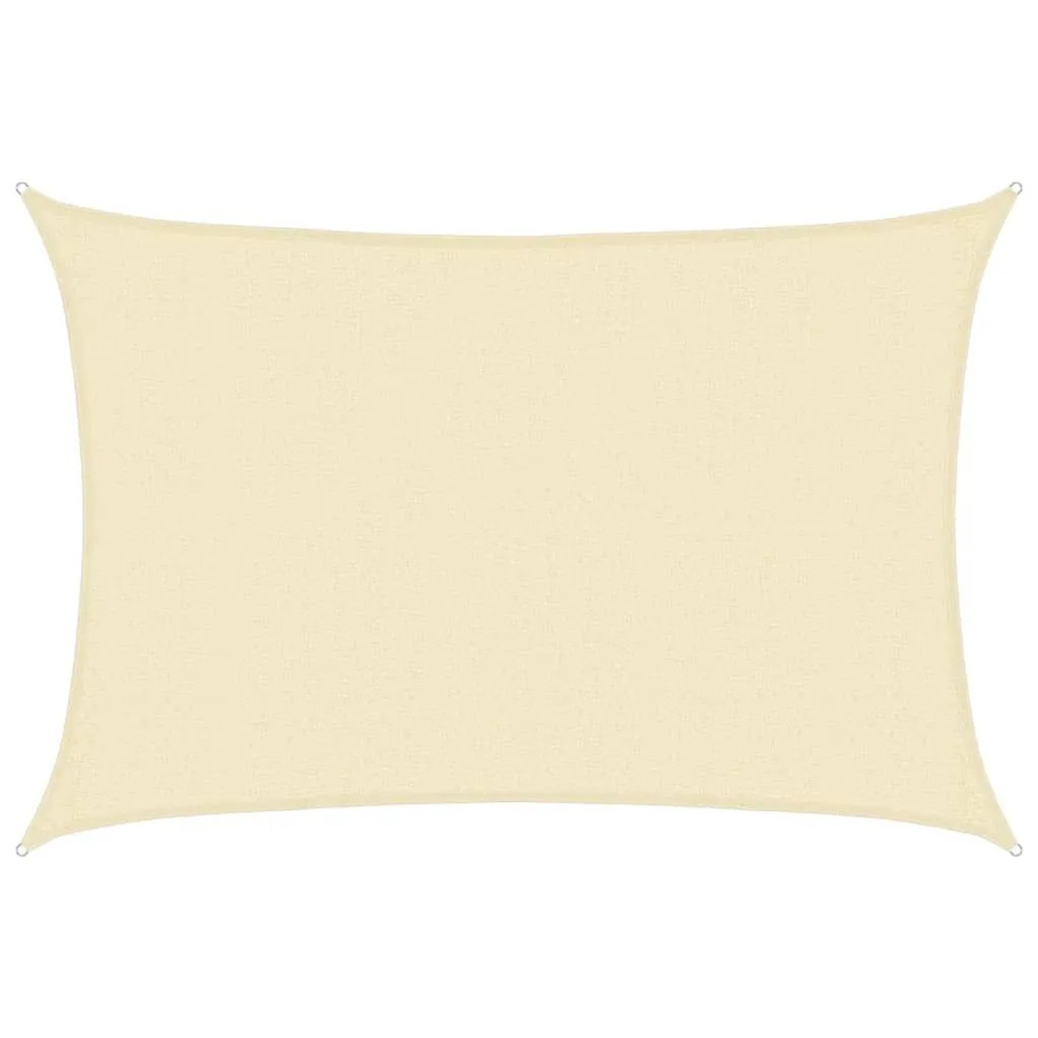 vidaXL Sonnensegel 160 g/m² Creme 2,5x4 m HDPE 311179