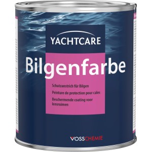 Dose YachtCare Bilgenfarbe, grau, seidenmatt, für Bootslackierungen.