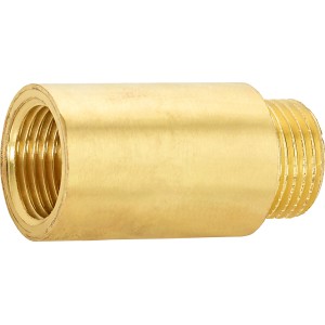 Hahnverlängerung aus Messing, 18,6 mm x 21 mm, 40 mm lang, für Gewindefittings.