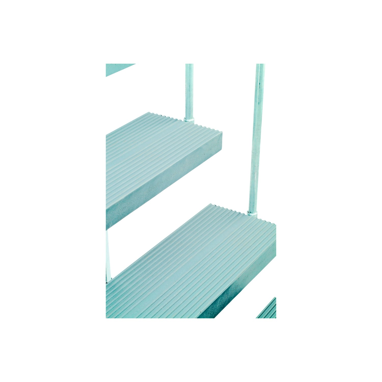 Stufe Trimax für Dolle Gardenstep Grau 120 cm