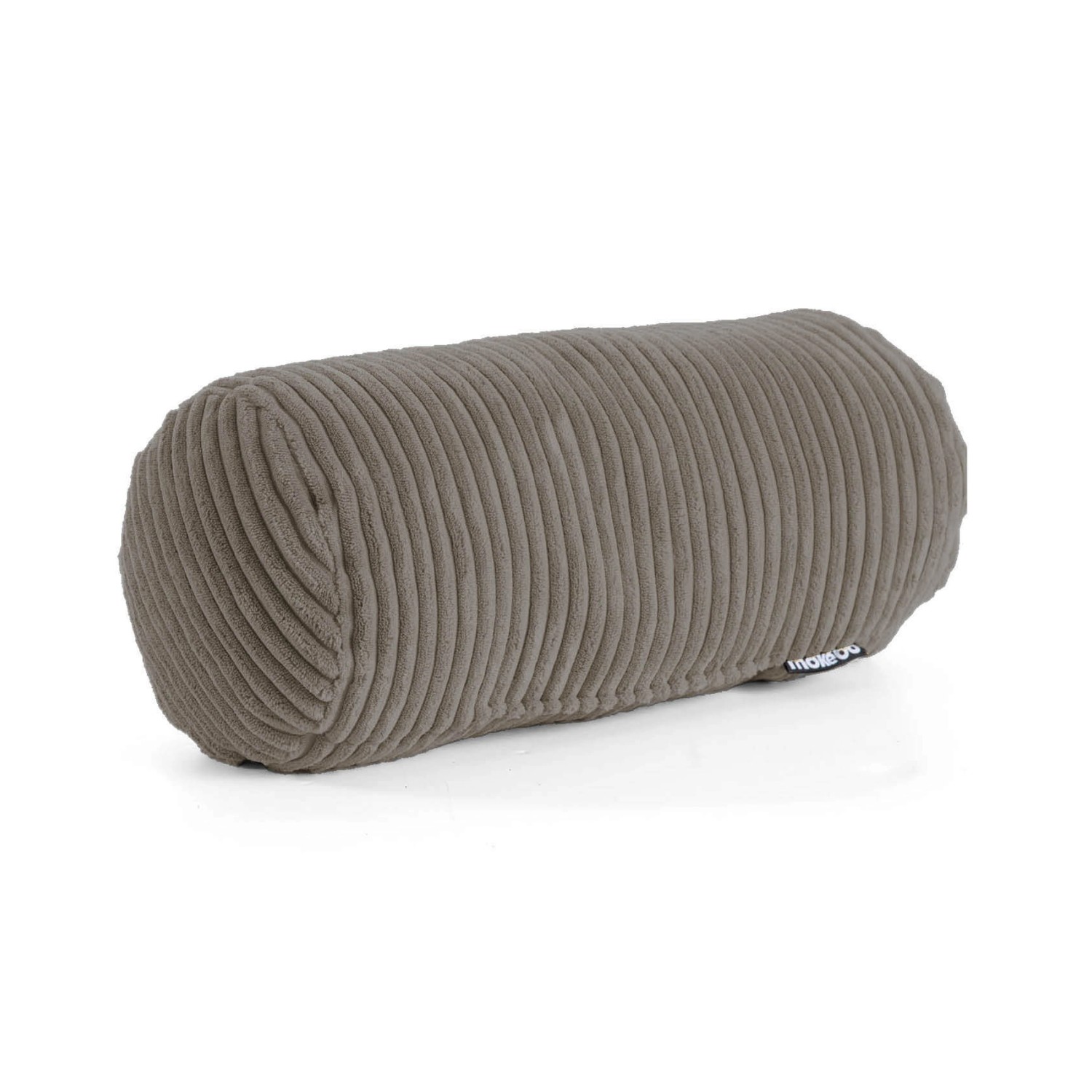 mokebo Nackenkissen mit Cordbezug Das Nickerchen Nackenrolle oder Kissenrolle in Taupe