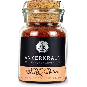 Ankerkraut BBQ Butter im Glas (100g) – Gewürzmischung für Grillbutter.