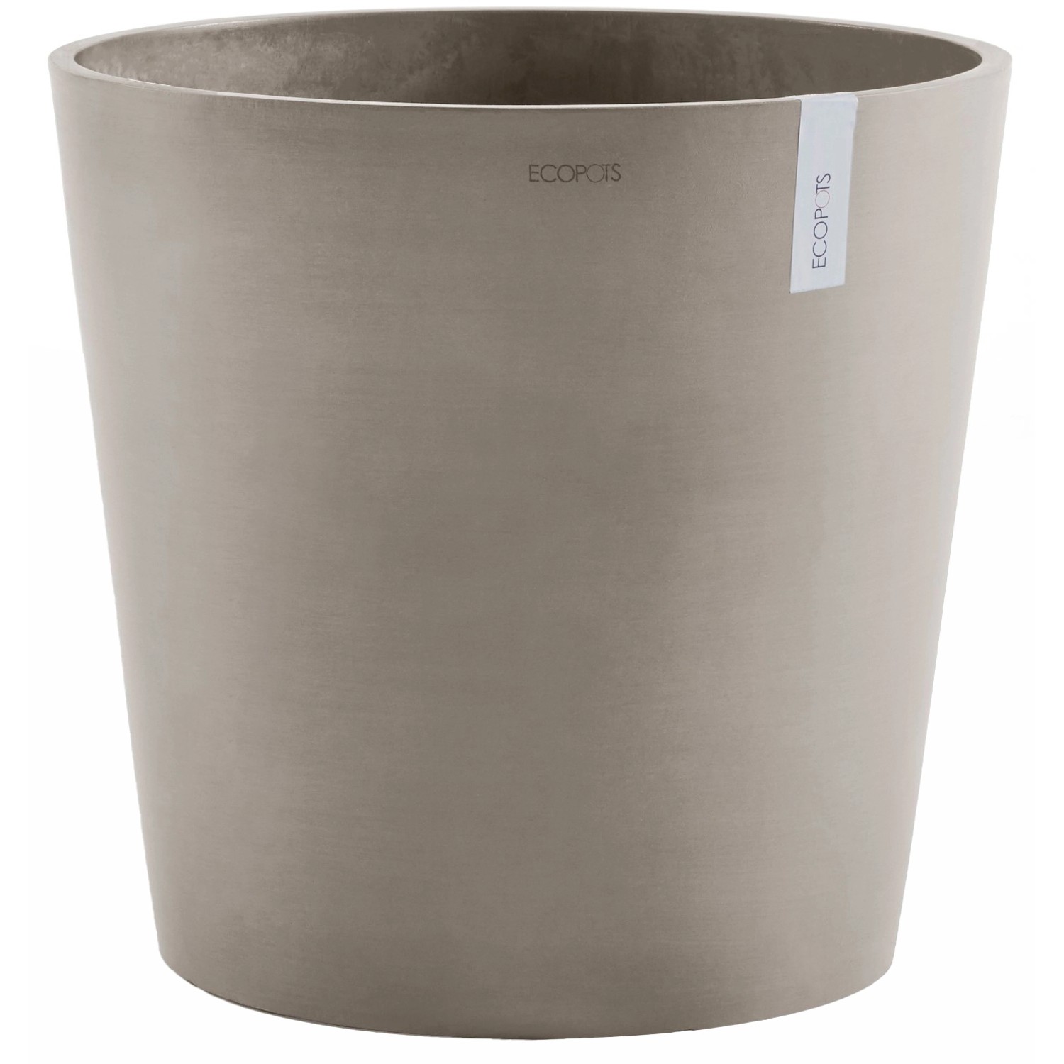 Ecopots Pflanztopf Amsterdam Braungrau 60 cm