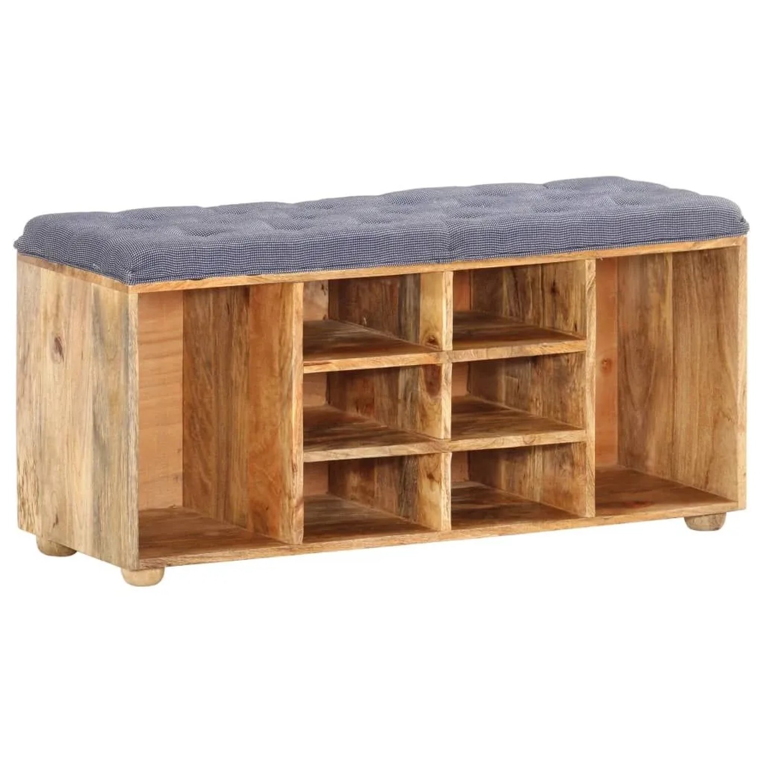 vidaXL Flurbank 100x35x47 cm Mango Massivholz 285891