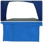 vidaXL Strandzelt 3 Personen Azurblau Wasserdicht 4009455_8