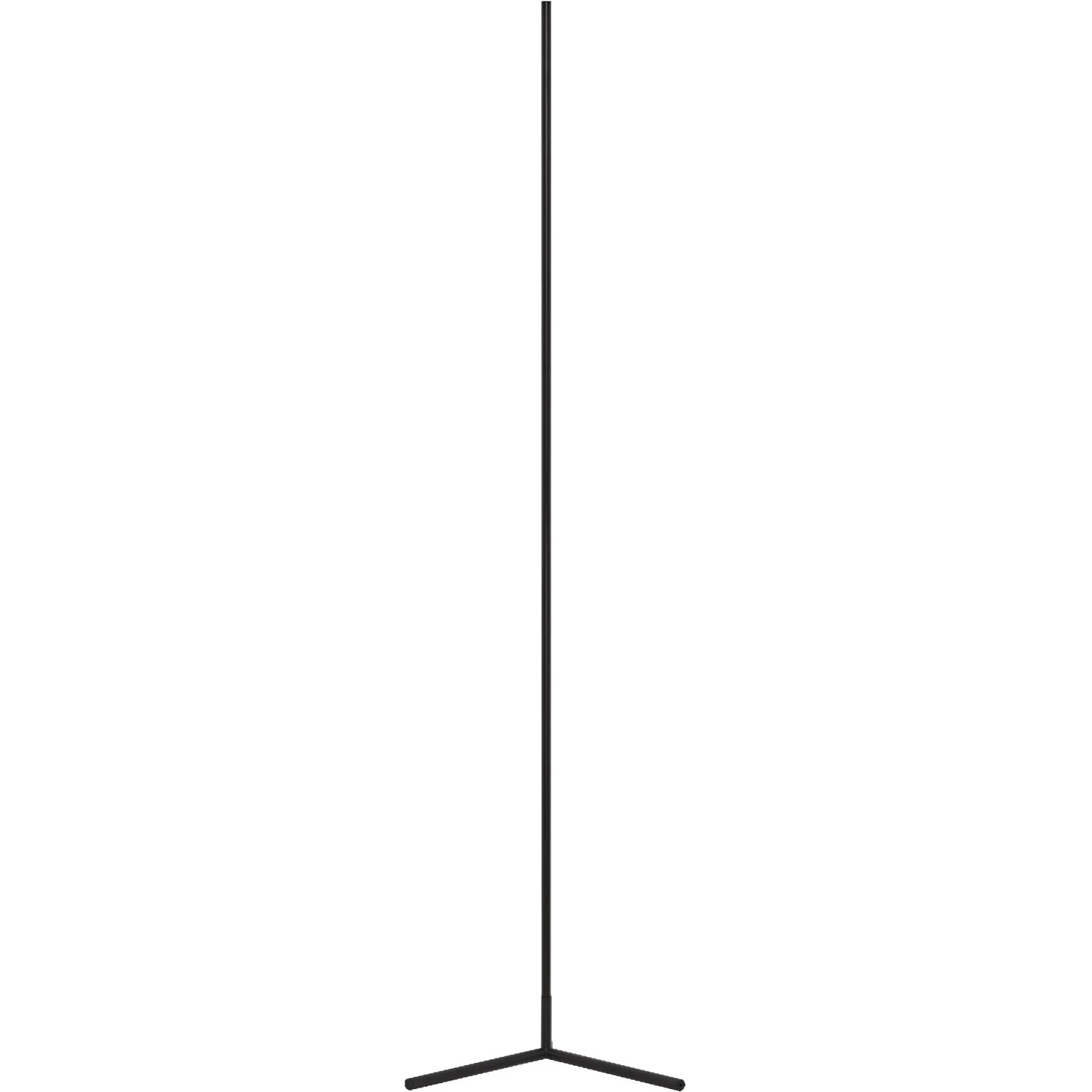Schwarze Ledvance Smart+ WiFi Stehleuchte, Boden-Eckleuchte, 200cm hoch.
